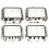 16 Pcs Watch Screen Protector Compatible With Iwatch 38mm 1