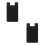 2Pcs Self-Adhesive Card Holder For Mobile Phone 7