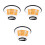 3Pcs Adjustable Soft Pet Recovery Collar Cone For Cats Dogs 10