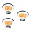 3Pcs Adjustable Soft Pet Recovery Collar Cone For Cats Dogs 5