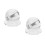 2Pcs Lightweight Transparent Billiards Cue Ball With Hole For Training 5