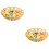 2 Sets Easter Colorful Foam Eggs With Basket Diy Decor 8