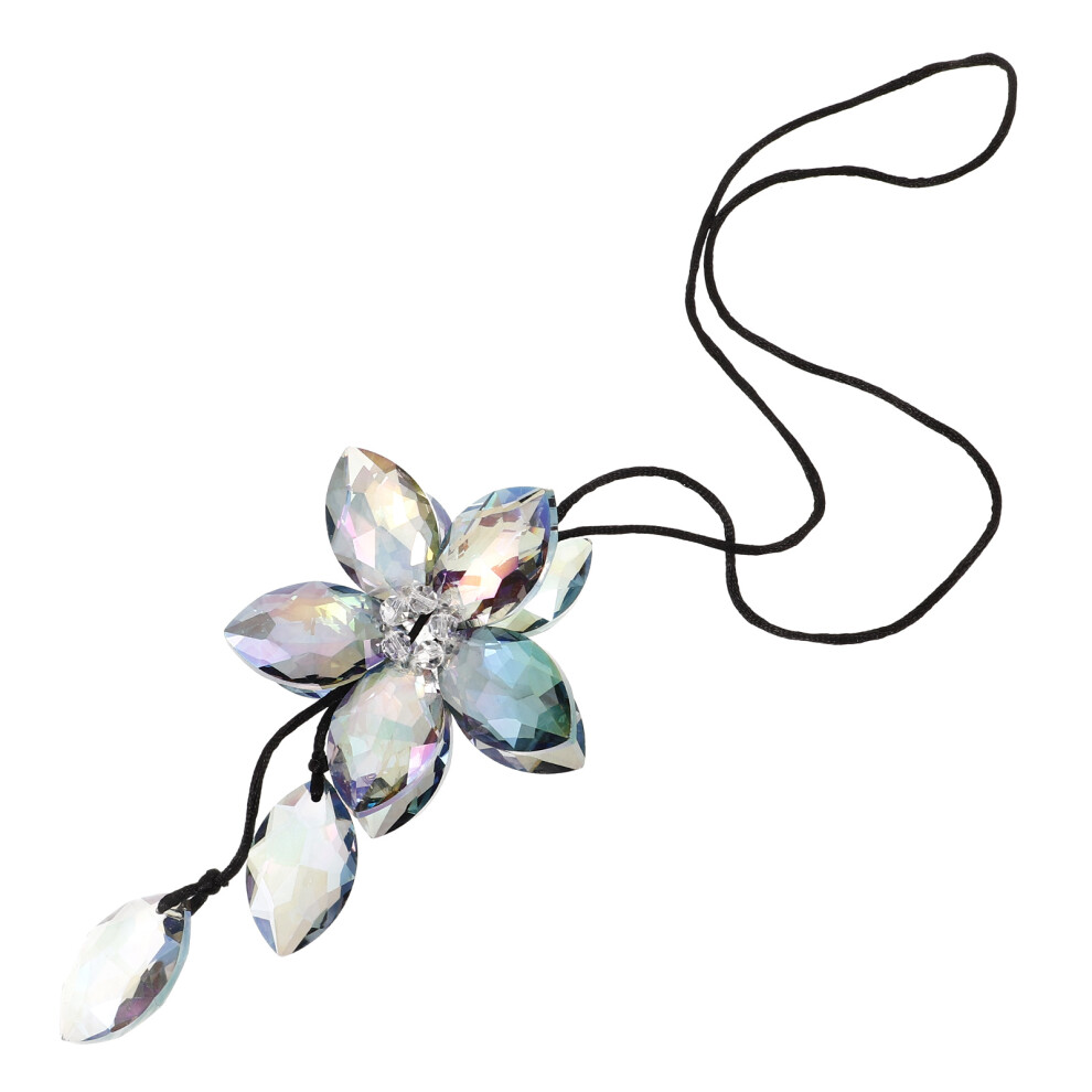 3 Pcs Rearview Mirror Crystal Pendant Alloy Chain Car Ornament 031018178597