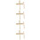 4Pcs Wood Guiro Percussion Instrument With Stick 10