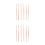 2 Sets Stainless Steel Ear Pick Cleaning Kit Portable 6