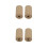 4 Pcs Piccolo Corks Instrument Protective Corks 6
