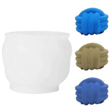 Silicone Candles Moulds Candle Making Silicone Moulds Wax Melt Moulds 3d Geometric Bubble Cube Ball Resin Soap Chocolate Mould for Diy Making Craft