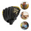 Baseballhandschuh Praktischer Softballhandschuh Gelb 4