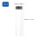 20 Pcs Clear Plastic Storage Tubes With Lids 10