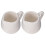 4 Pcs Mini Milk Jug Ceramic Sauce Cup With Handle 11