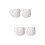 4 Pcs Mini Milk Jug Ceramic Sauce Cup With Handle 7