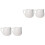 4 Pcs Mini Milk Jug Ceramic Sauce Cup With Handle 3