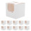 50 Pcs Single Cupcake Box With Clear Window For Parties Events 1