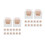50 Pcs Single Cupcake Box With Clear Window For Parties Events 4