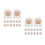 50 Pcs Single Cupcake Box With Clear Window For Parties Events 9