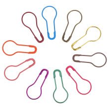 300pcs Metal Gourd Bulb Safety Assorted Color For Diy Craft Making And