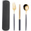 Portable Stainless Steel Tableware Set With Spoon Chopstick Fork 8