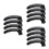 12 Pcs Espresso Pot Handle Replacement Heat-Resistant Bakelite 8