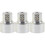 3Pcs Car Wheel Lock Lug Nut Socket Key Set 6