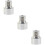 3Pcs Car Wheel Lock Lug Nut Socket Key Set 11