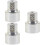 3Pcs Car Wheel Lock Lug Nut Socket Key Set 9