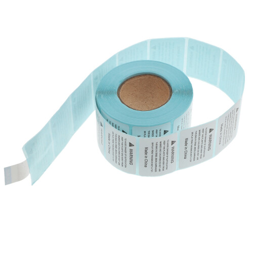 800Pcs White Self-Adhesive Suffocation Warning Stickers for Shipping
