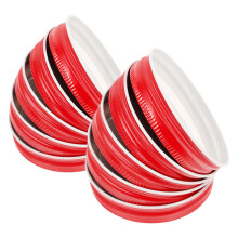 30 Pcs 86mm Jar Lids Tinplate Airtight Leakproof Sealing Covers