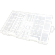 Portable AAA AA 9V Battery Holder Hard Plastic Storage Case