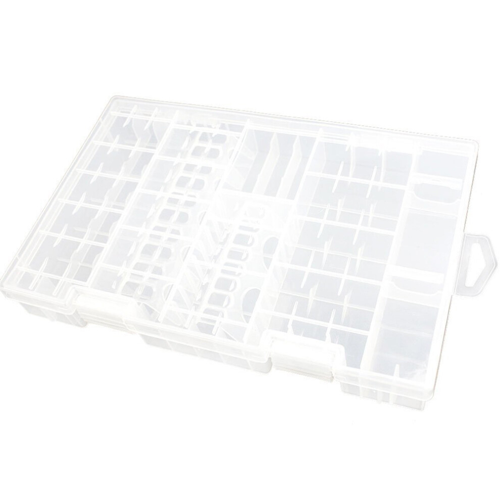 Portable Aaa Aa 9V Battery Holder Hard Plastic Storage Case 3352117740841