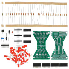 1 Set Hourglass Diy Kit Electronic Soldering Practice For Teaching