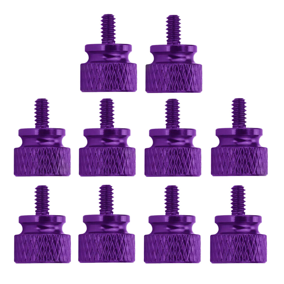 10Pcs Aluminum Alloy Thumb Screws For Computer Chassis Fixing 3352117747680