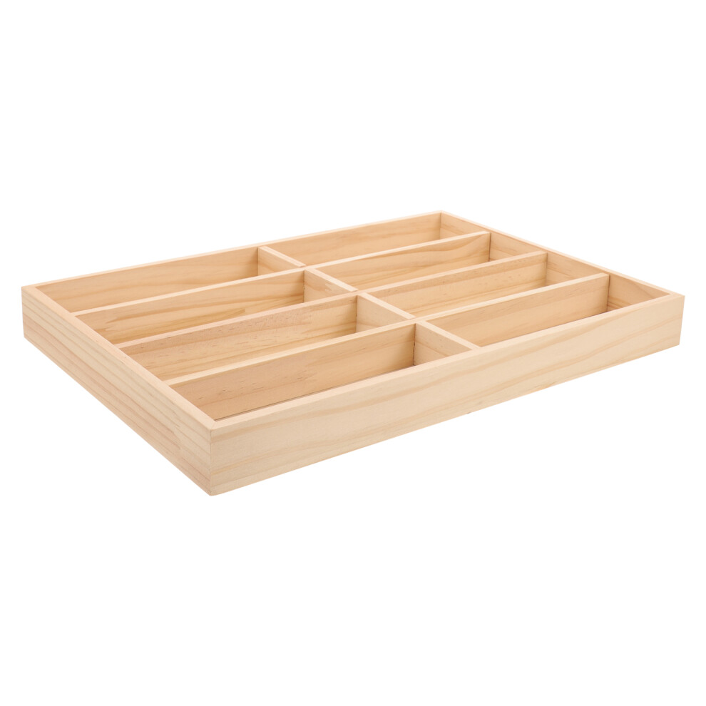 Inoomp Wooden Sunglasses Organizer Storage Case Display Tray