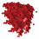 2Pck Rotes Kunststoff Herz Konfetti Party Hochzeit 8