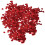 2Pck Rotes Kunststoff Herz Konfetti Party Hochzeit 1