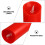 1 Set Red LED Candle Lamps Smokeless Decor With Remote Controller 9