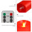 1 Set Red LED Candle Lamps Smokeless Decor With Remote Controller 11