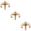 3 Sets Faucet Fixing Kit For Sink Installation 11