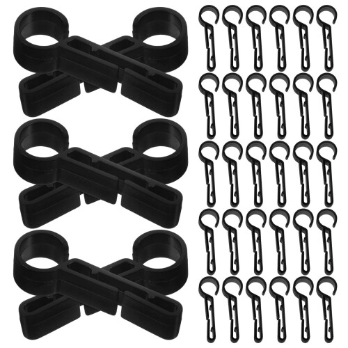 400 Pcs Plastic Clips For Headlamp And Hard Hat 1