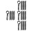 400 Pcs Plastic Clips For Headlamp And Hard Hat 5