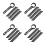 400 Pcs Plastic Clips For Headlamp And Hard Hat 10
