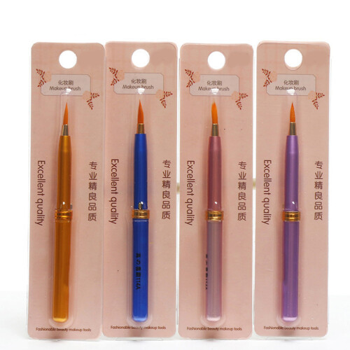 3Pcs Lip Liner Brush Multi-Function Beauty Cosmetic Brush Set