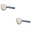 2Pcs Small Plastic Dog Food Spoon Measuring Scoop 8