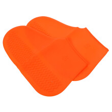 One Pair Silicone Waterproof Nonslip Shoe Cover For Outdoor Travel S