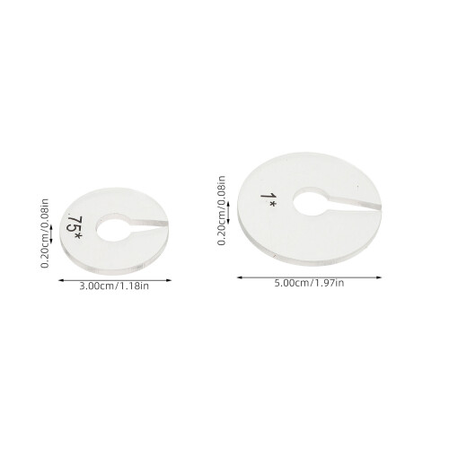 2Pcs Multi-Functional Sewing Gauge Cutting Ruler For Fabric Patchwork 1