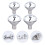 4Pcs European Style Door Knobs For Wardrobe And Cabinet 7