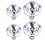 4Pcs European Style Door Knobs For Wardrobe And Cabinet 5