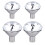 4Pcs European Style Door Knobs For Wardrobe And Cabinet 1