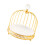 One Set Cake Display And Dessert Storage Rack With Ceramic Tray Golden 6