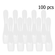 100Pcs Cosmetic Spatula Spoon For Face Cream And Mask Mixing Tool