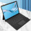 (Red) for Surface Pro Tablets Keyboards Wirelessly Touchpad Bluetoothcompatible with Backlights for Surface Pro 8/9 Tablets  Red 2